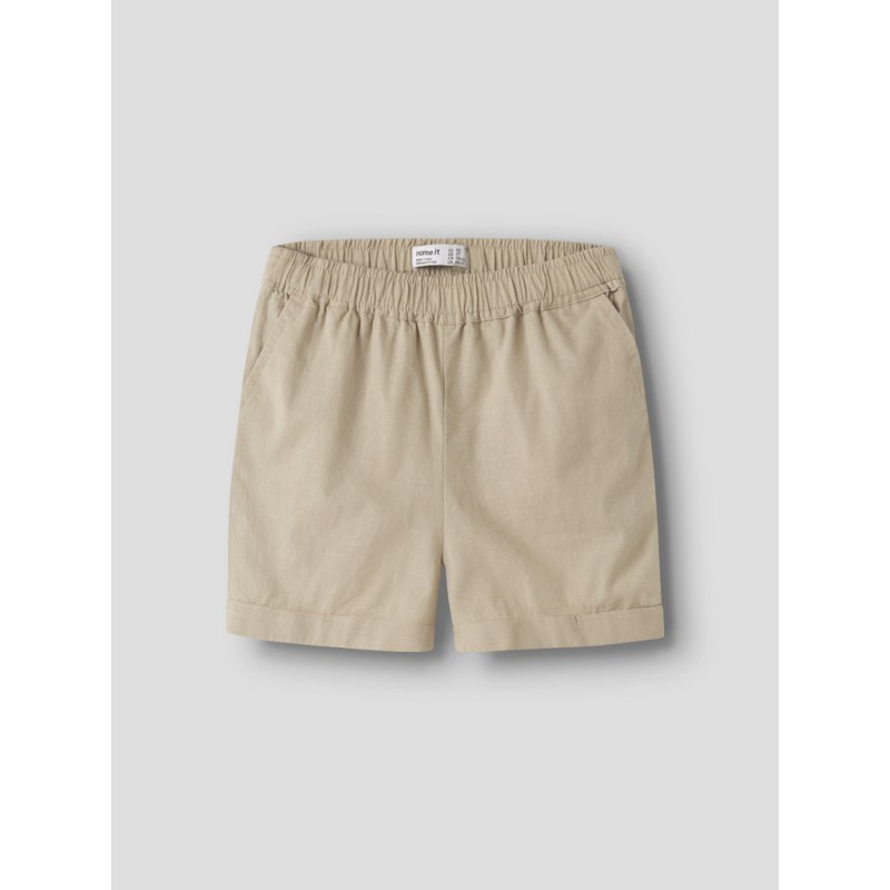NAME IT Mini Filip Regular Shorts - Aluminium