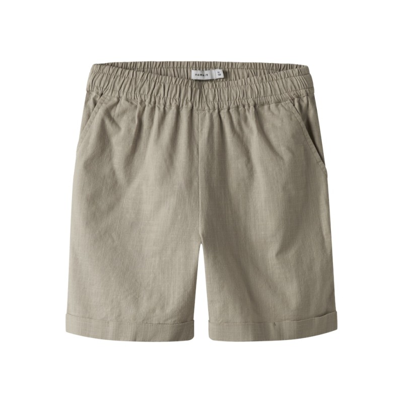 NAME IT Kids Filip Regular Shorts - Aluminium