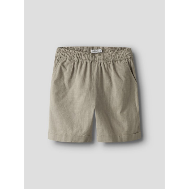 NAME IT Kids Filip Regular Shorts - Aluminium