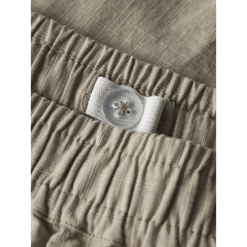 NAME IT Kids Filip Regular Shorts - Aluminium