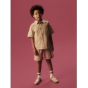 NAME IT Kids Filip Regular Shorts - Aluminium