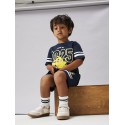NAME IT MINI Mic Pokemon Kortærmet Polyester Top - Navy Blazer