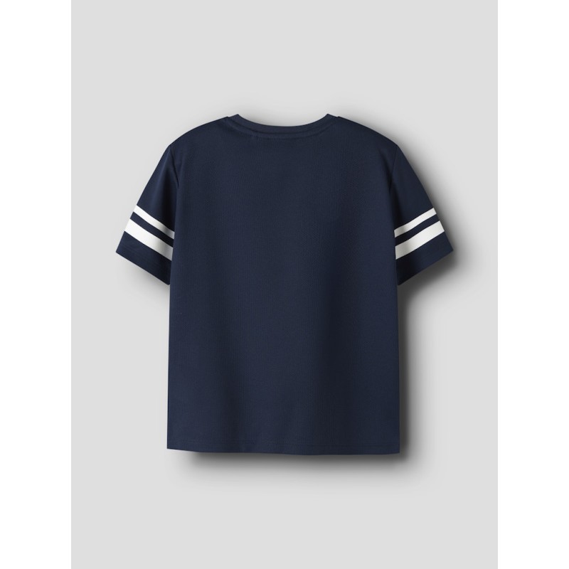 NAME IT MINI Mic Pokemon Kortærmet Polyester Top - Navy Blazer