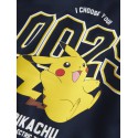 NAME IT MINI Mic Pokemon Kortærmet Polyester Top - Navy Blazer