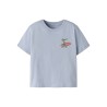 NAME IT Mini Velix Regular T-shirt - Blue Fog