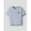 NAME IT Mini Velix Regular T-shirt - Blue Fog