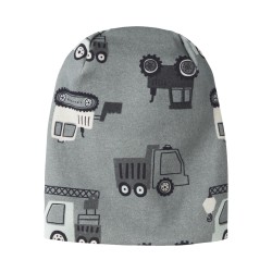 NAME IT Mini Moppy Drop Shape Traktor Beanie - Chinois Green