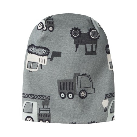NAME IT Mini Moppy Drop Shape Traktor Beanie - Chinois Green