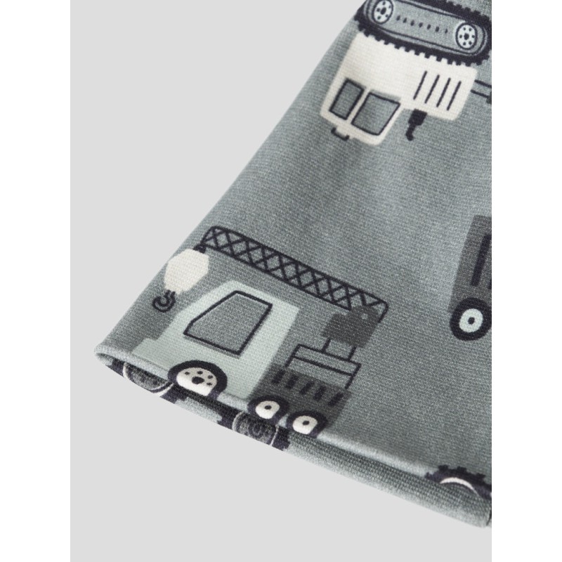 NAME IT Mini Moppy Drop Shape Traktor Beanie - Chinois Green