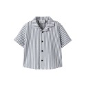 NAME IT Mini Denis Kortærmet Skjorte - Vintage Indigo