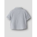 NAME IT Mini Denis Kortærmet Skjorte - Vintage Indigo