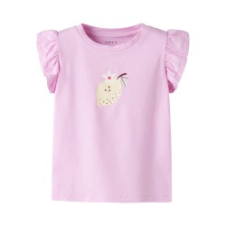 NAME IT Mini Flittaz Kortærmet Top - Pirouette
