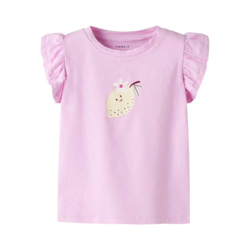 NAME IT Mini Flittaz Kortærmet Top - Pirouette