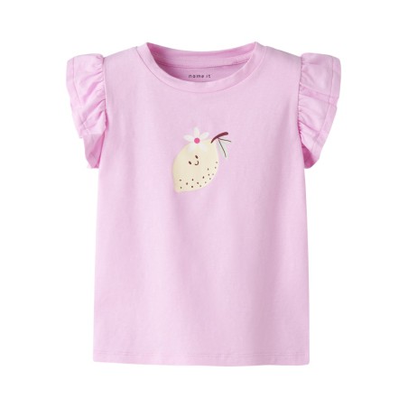 NAME IT Mini Flittaz Kortærmet Top - Pirouette