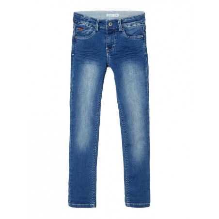 NAME IT Kids Theo X-Slim Denim Sweat -Jeans - Dark Blue Denim