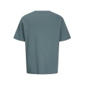 JACK & JONES Club Structure kortærmet t-shirt -  North Atlantic