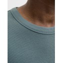 JACK & JONES Club Structure kortærmet t-shirt -  North Atlantic