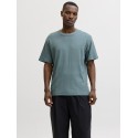 JACK & JONES Club Structure kortærmet t-shirt -  North Atlantic
