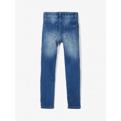 NAME IT Kids Theo X-Slim Denim Sweat -Jeans - Dark Blue Denim