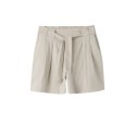 NAME IT KIDS Falinnen Hør Shorts - Chateau Gray