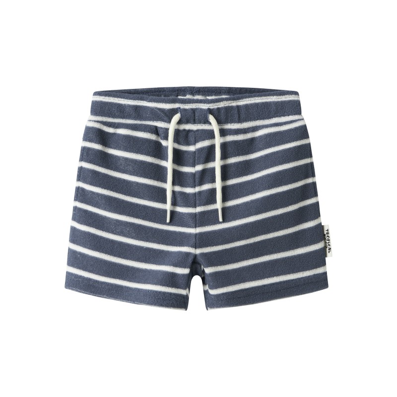 NAME IT MINI Finti Terry short - Vintage indigo