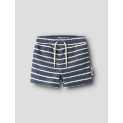 NAME IT MINI Finti Terry short - Vintage indigo