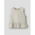 NAME IT KIDS Fa Ærmeløs Top - Chateau Gray
