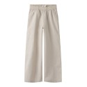 NAME IT KIDS Fa Brede Hør Bukser - Chateau Gray