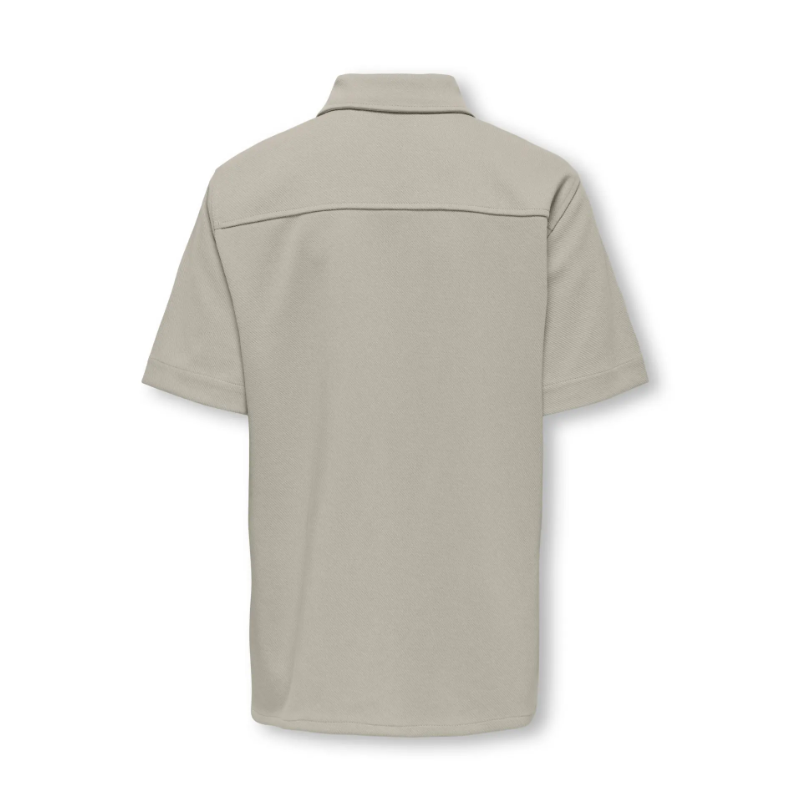ONLY & SONS JUNIOR New Kody kortærmet skjorte t-short - Vintage Khaki