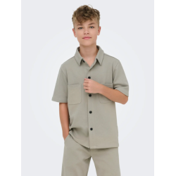 ONLY & SONS JUNIOR New Kody kortærmet skjorte t-short - Vintage Khaki