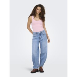 ONLY Ea S/L Vendbar Top - Romance Rose