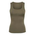 ONLY Ea S/L Vendbar Top - Canteen