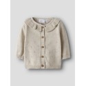 NAME IT BABY Diame langærmet Strik cardigan - Peyote Melange