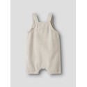 NAME IT BABY faher korte hør Overalls - Peyote Melange