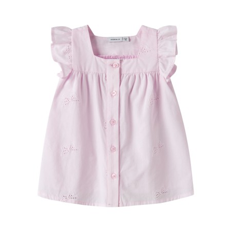 NAME IT BABY Finas Spencer Kjole - Cradle Pink