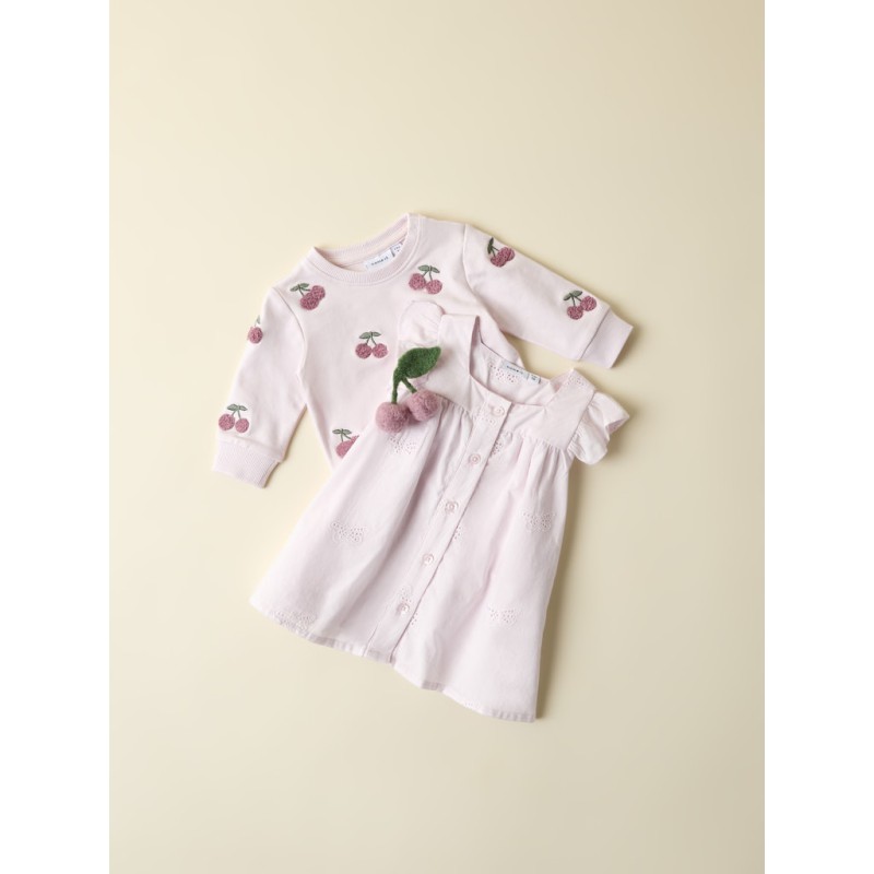 NAME IT BABY Finas Spencer Kjole - Cradle Pink