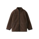 NAME IT Mini Bulin L/S Teddy Cardigan - Shopping Bag /Brun