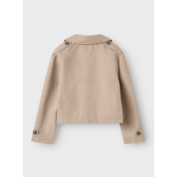 NAME IT KIDS  Madelin langærmet Trend coat - Savannah Tan