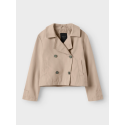 NAME IT KIDS  Madelin langærmet Trend coat - Savannah Tan