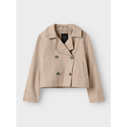 NAME IT KIDS  Madelin langærmet Trend coat - Savannah Tan