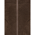 ONLY Baby Teddy High Zip Vest - Chocolate Martini