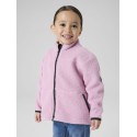 NAME T Mini Bulina Teddy Cardigan - Mauve Mist