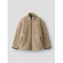 NAME T Mini Bulina Teddy Cardigan - Gilded Beige
