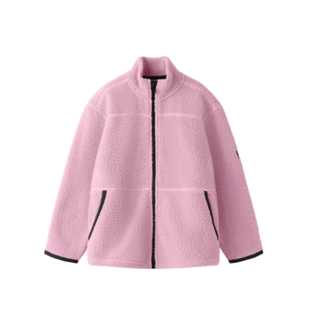 NAME T Mini Bulina Teddy Cardigan - Mauve Mist