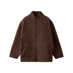 NAME IT Kids Bulin Teddy Cardigan - "Shopping Bag"/Sand