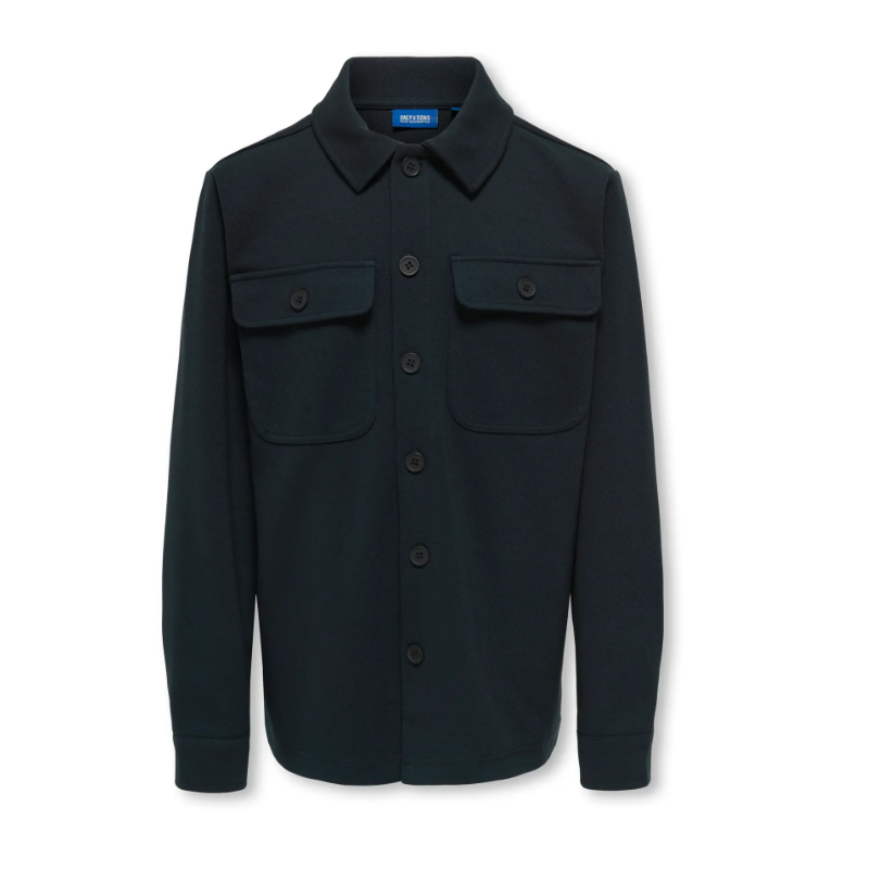 ONLY & SONS Junior New Kodyl Overshirt - Dark Navy