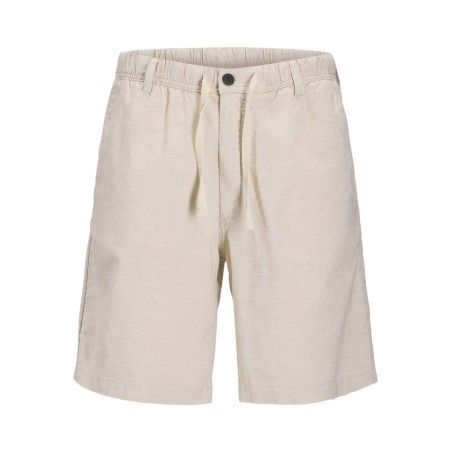 JACK & JONES Junior Jaiden Hybrid Hør Jogger Shorts - Moonbeam