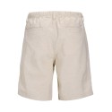 JACK & JONES Junior Jaiden Hybrid Hør Jogger Shorts - Moonbeam