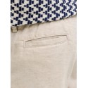JACK & JONES Junior Jaiden Hybrid Hør Jogger Shorts - Moonbeam