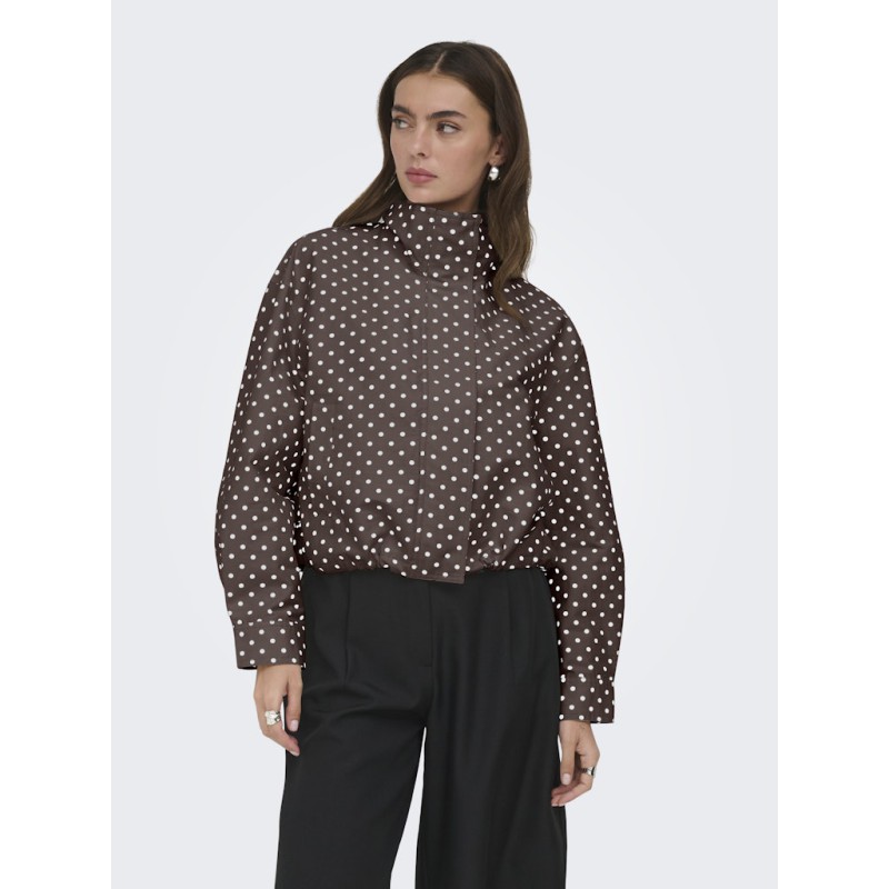 ONLY Cassandra langærmet lynlås jakke - Shopping bag